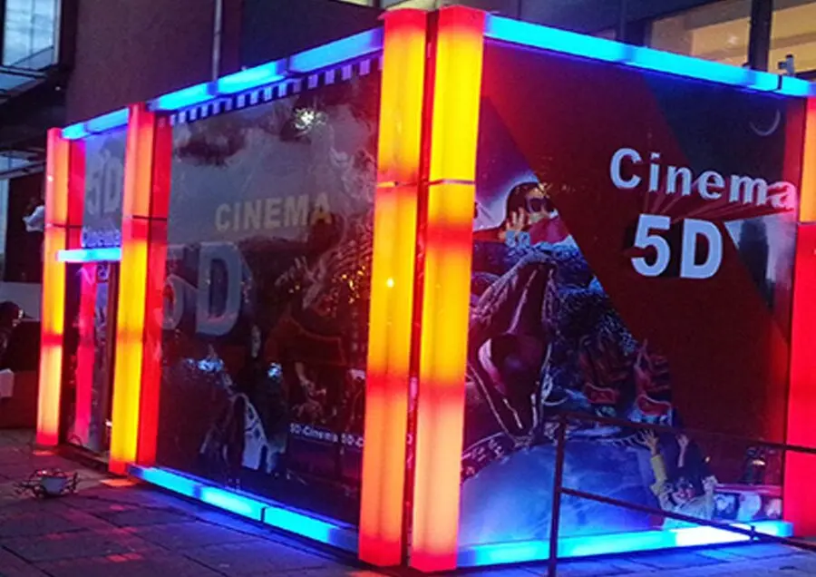 cinema 5d for theme parks