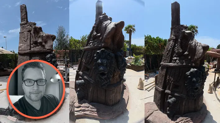 mini golf construction,