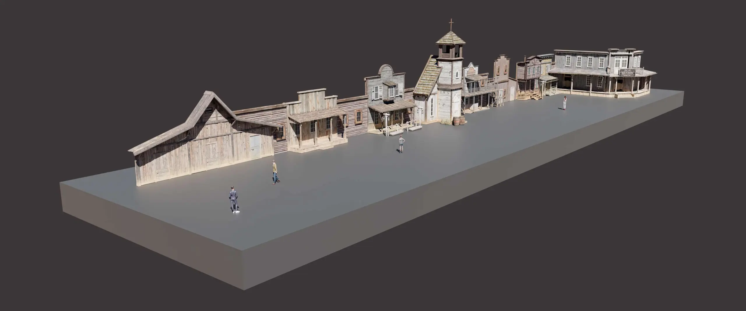 ULTIMATE WILD WEST PAINTBALL PARK design