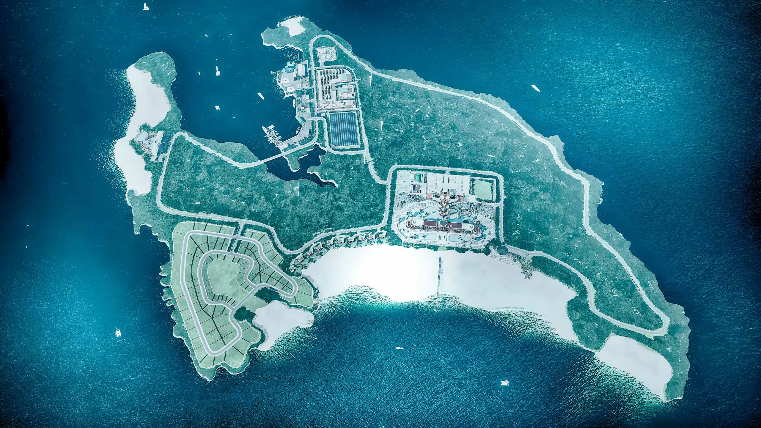 BITCOIN ISLAND PROJECT DAVID THEMING WORKS