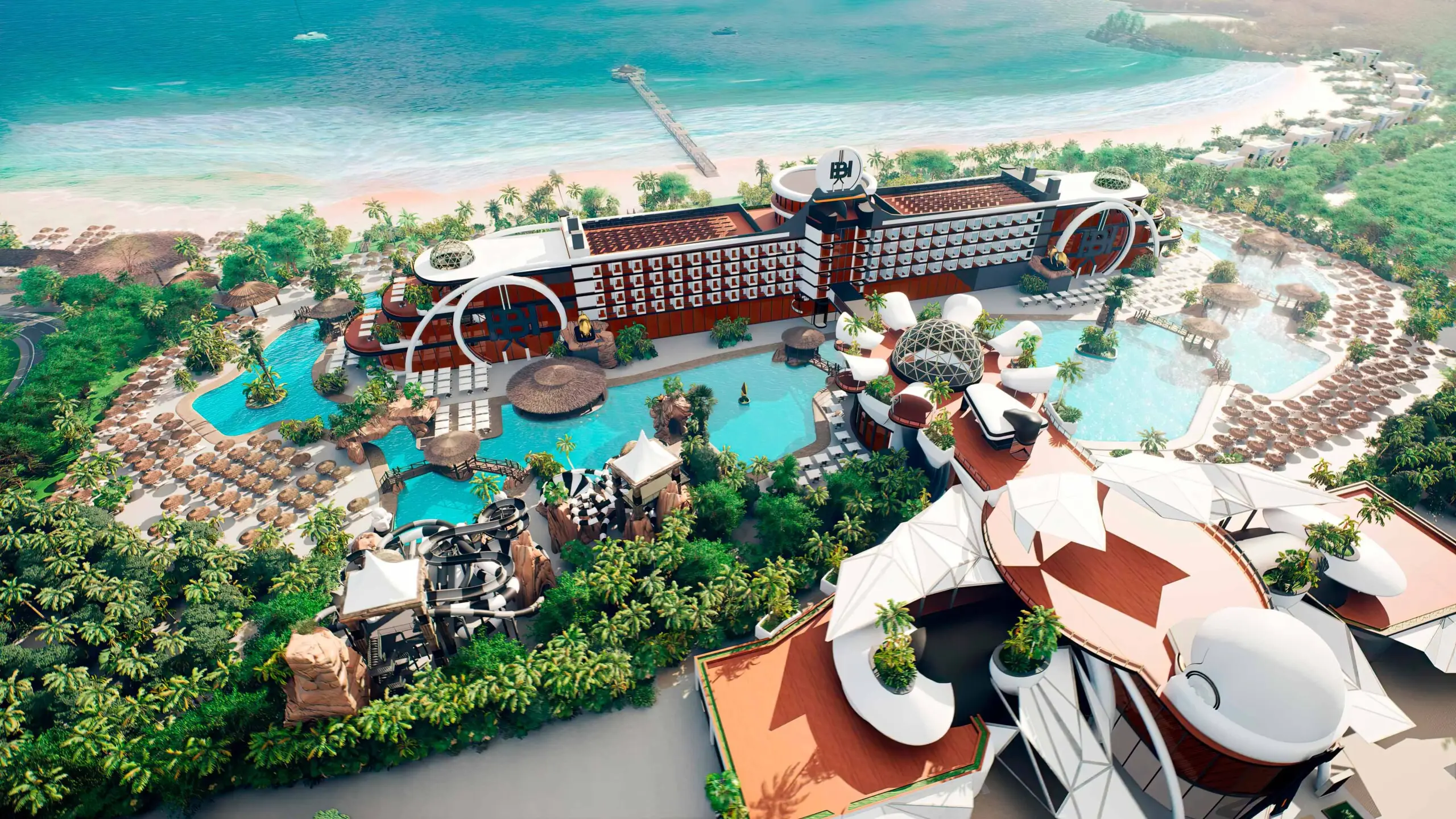 The Bitcoin Island Project design