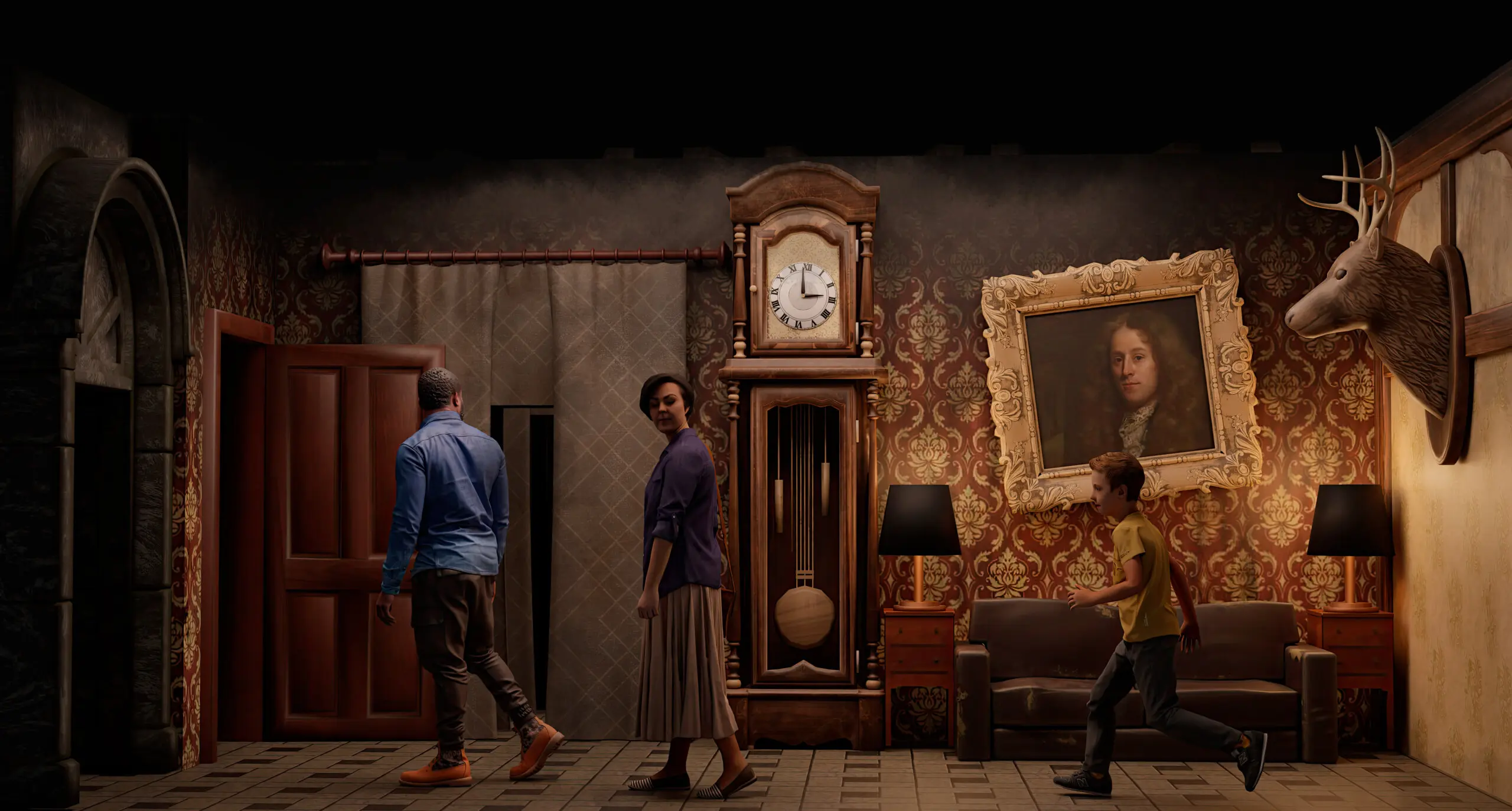 halloween hounted house design