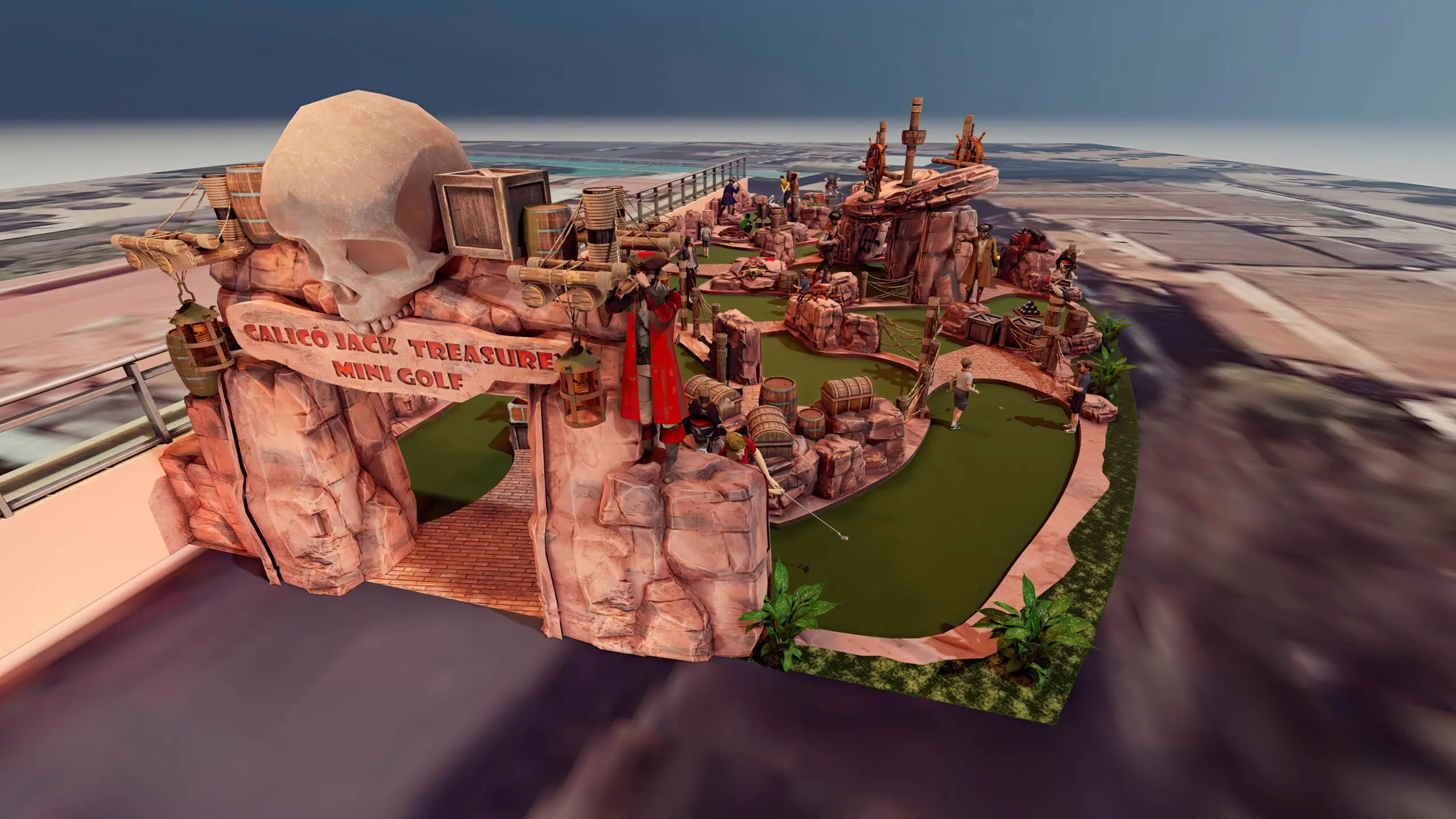 MINIATURE GOLF CONSTRUCTION & DESIGN company