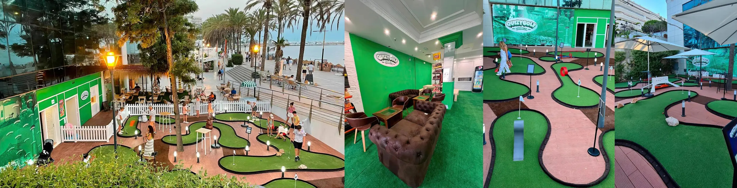 thematication of mini golf parks