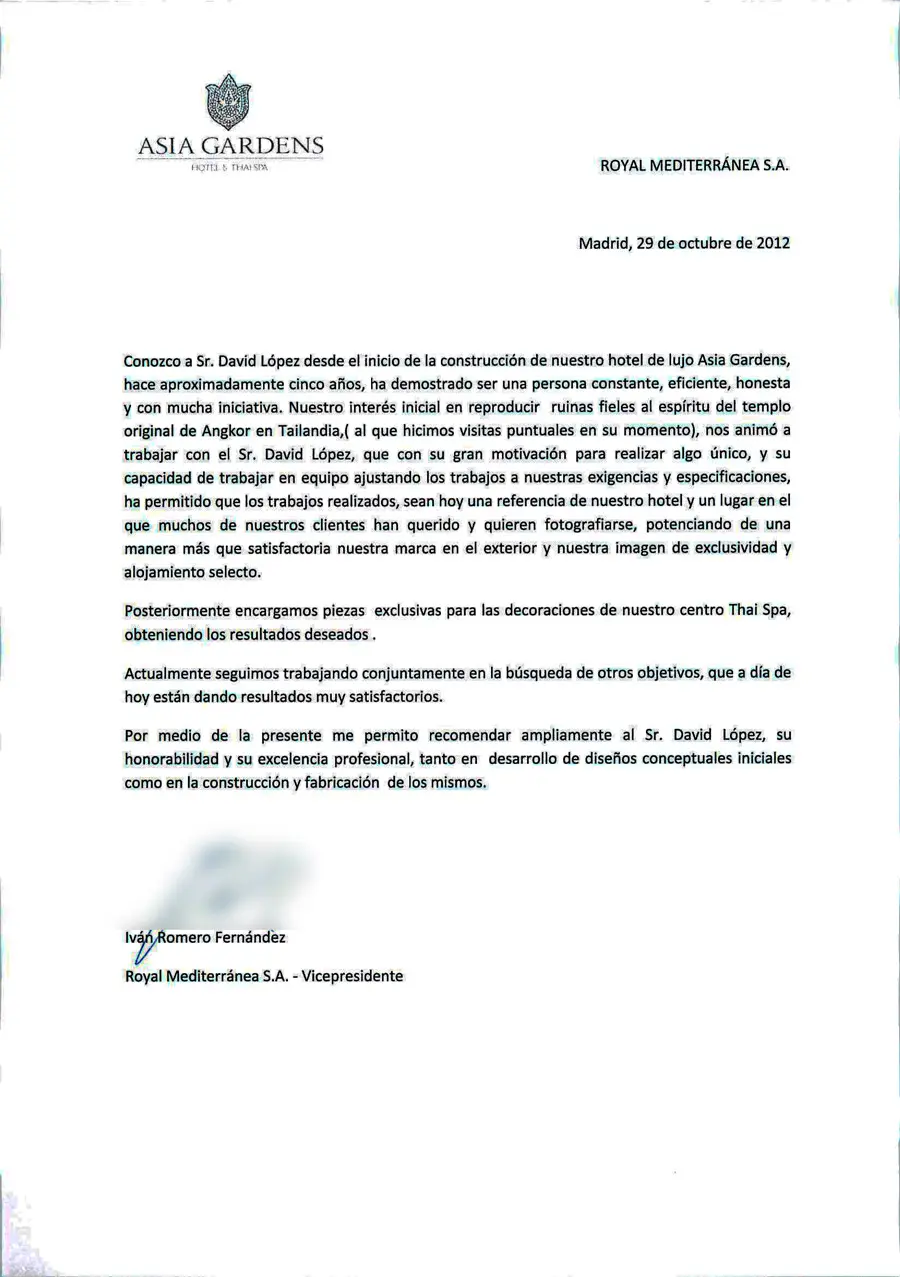 design and construction of resorts.