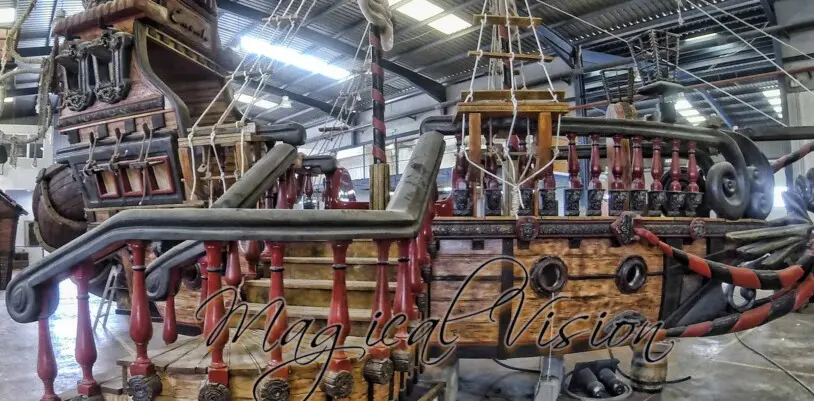 boat manufacturer with slides.pirate boat manufacturer