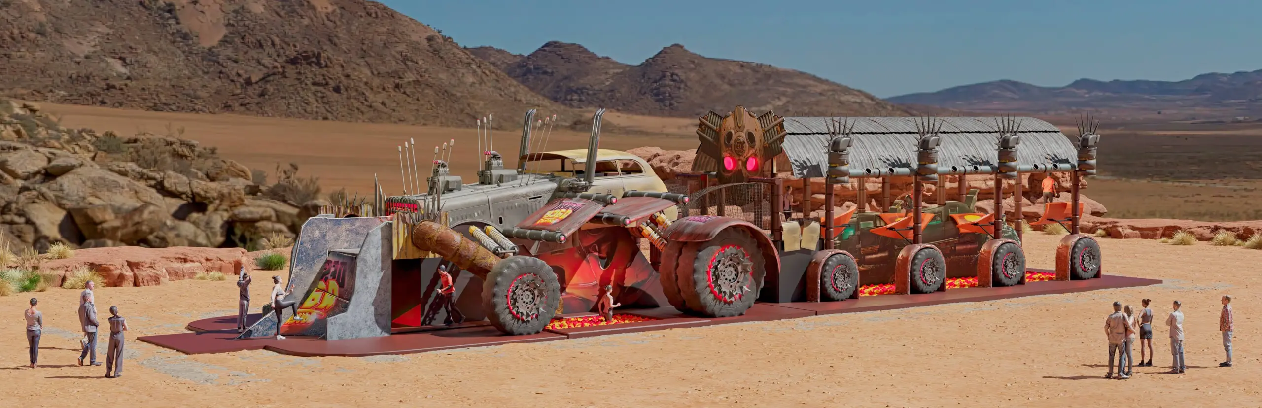 burning man  ADVENTURE PARK 