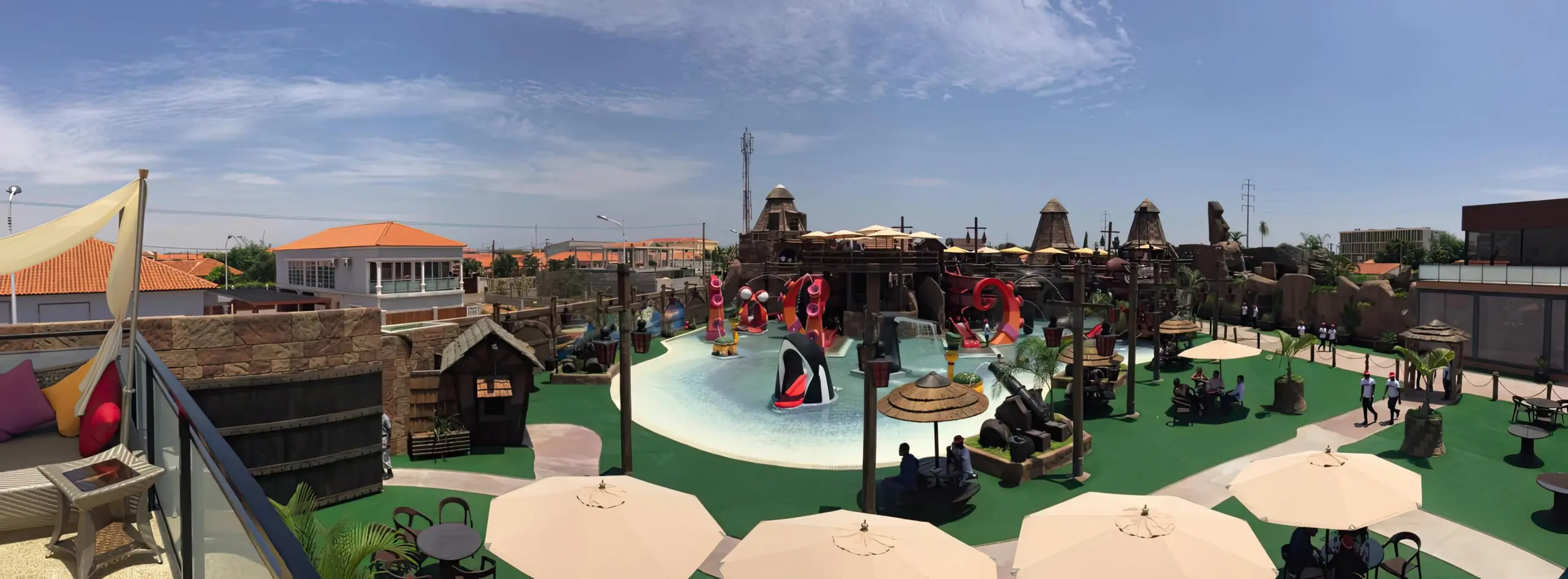 construction of thematic pools, design of themed pools, construction of luxury themed pools.