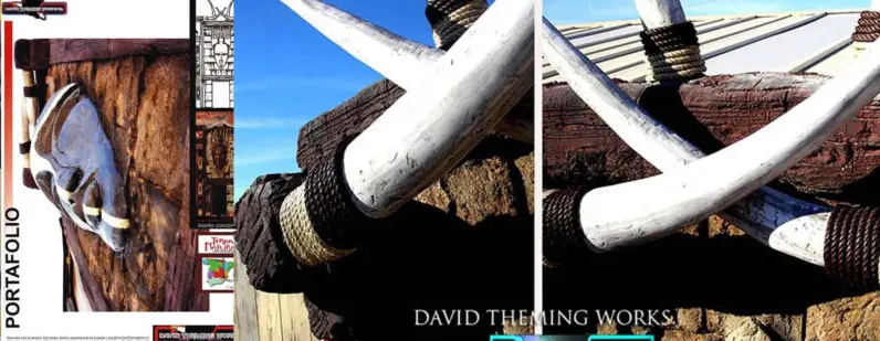 construction of polyester sculptures.