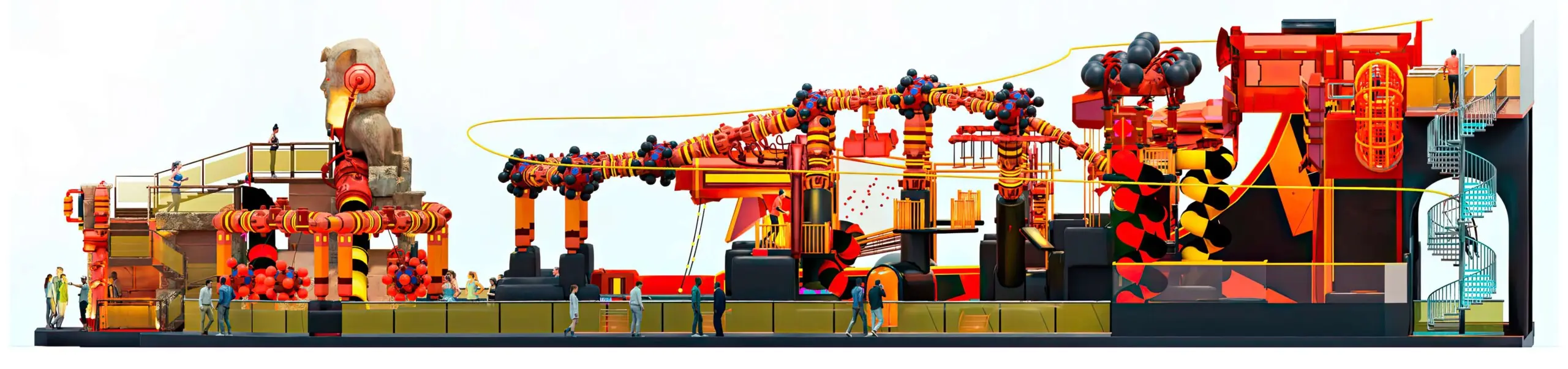 INDOOR THEME PARK DESIGN AND CONSTRUCTION