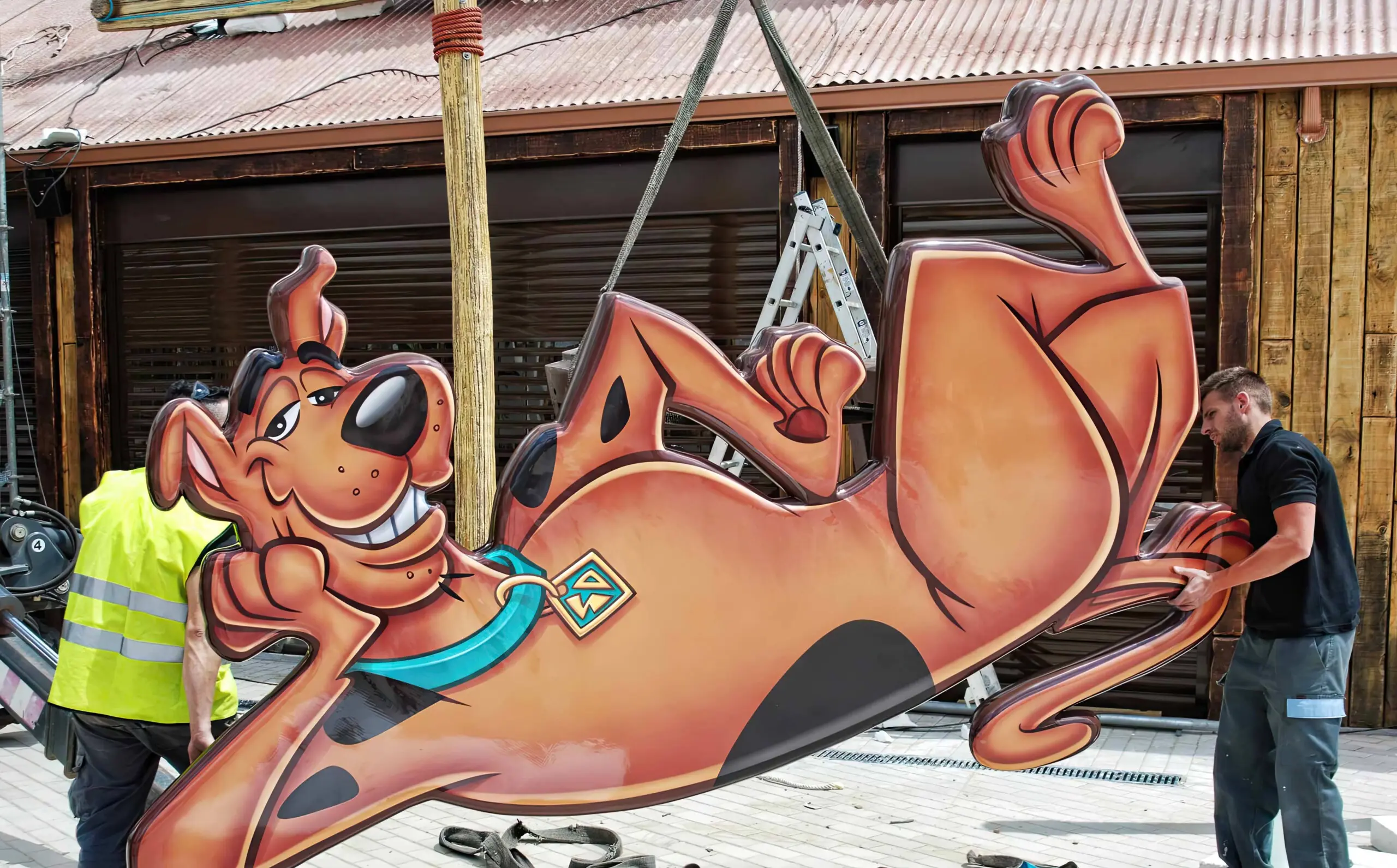 construction of theme parks.