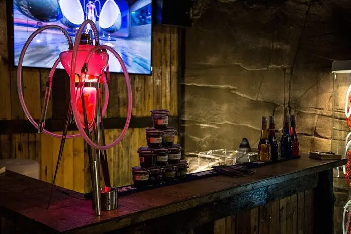 disco-style bar and pub interiors  <br />