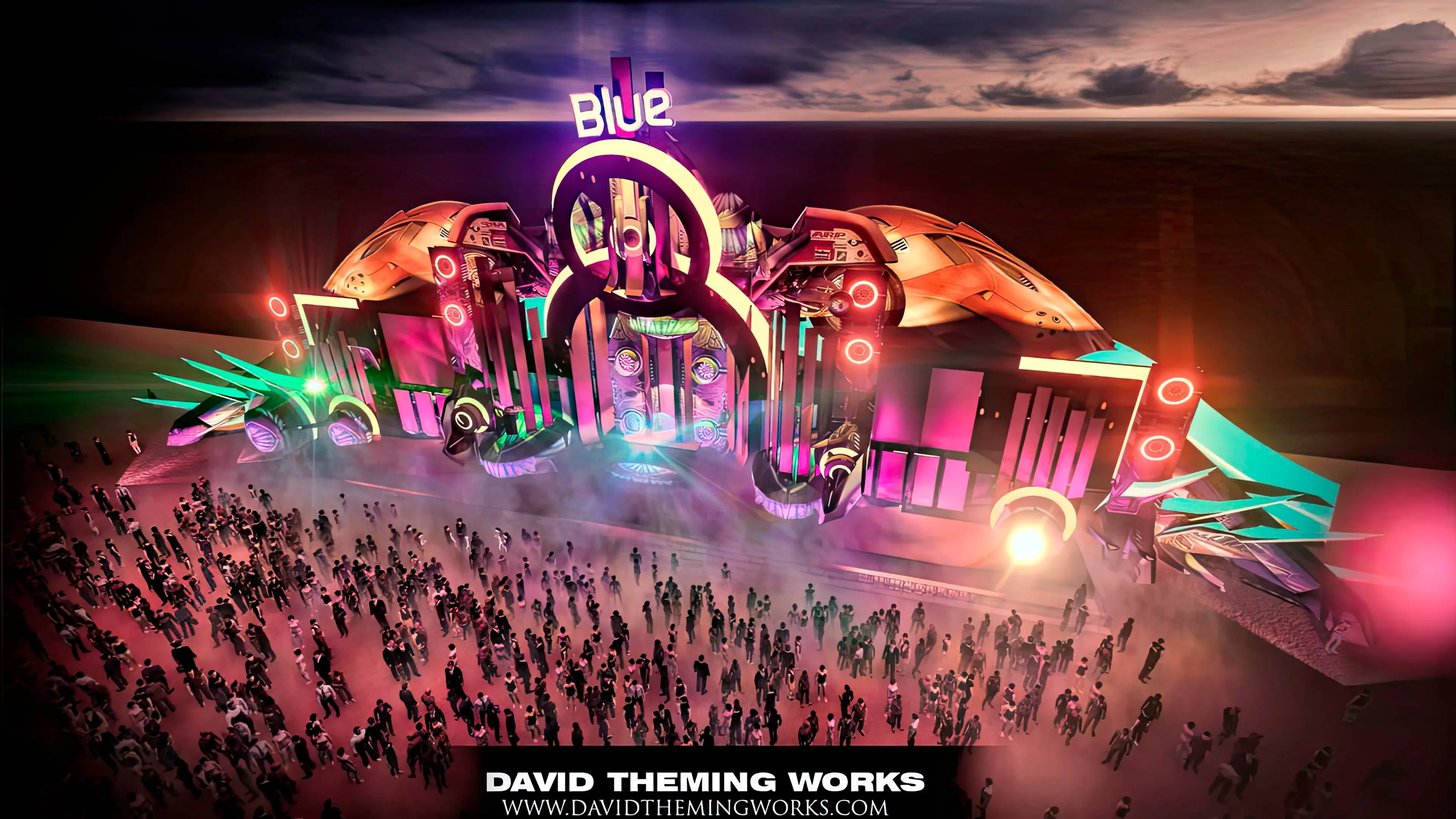 creative production design stage decor design,