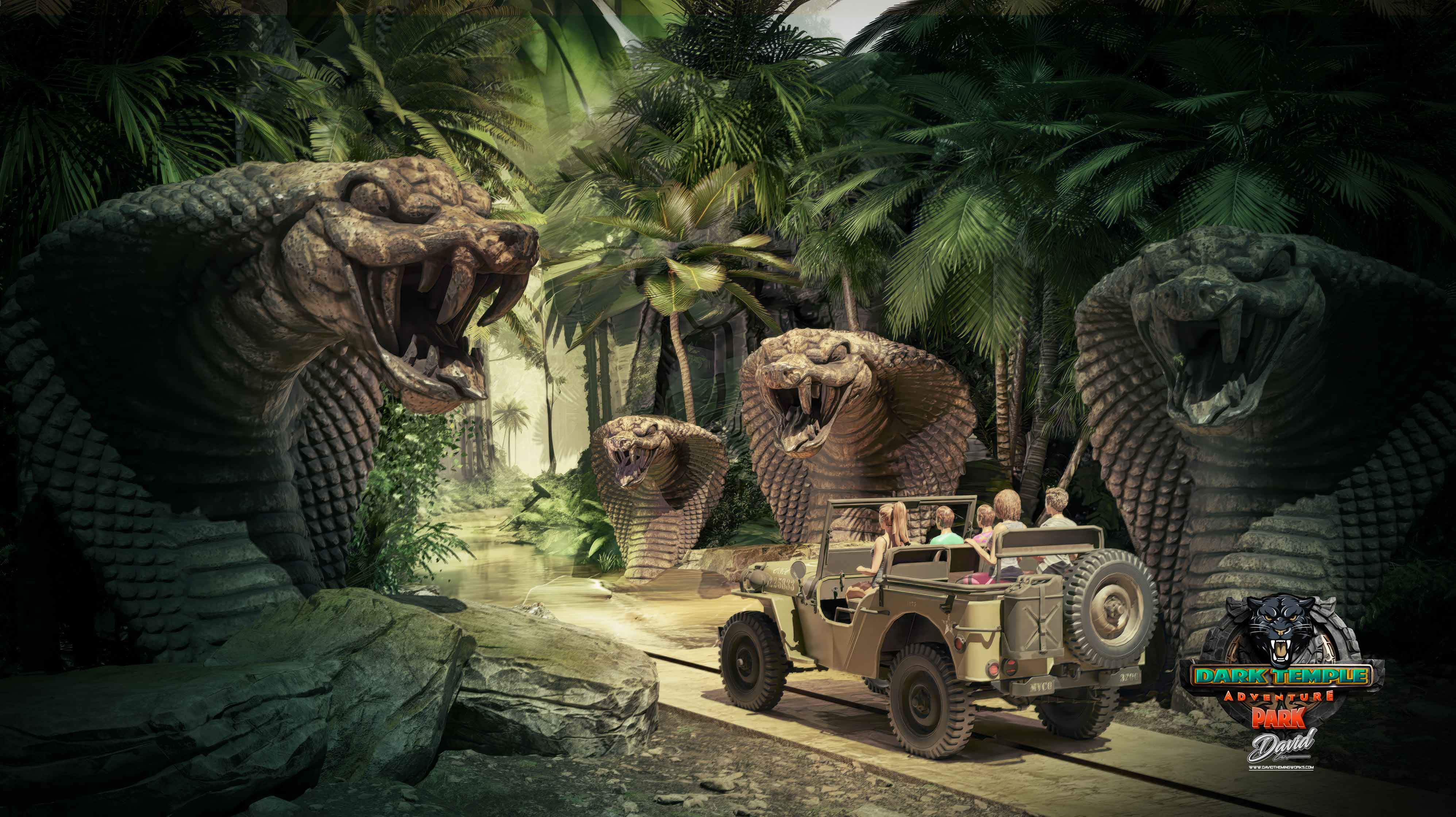 adventure park construction themed adventure environments