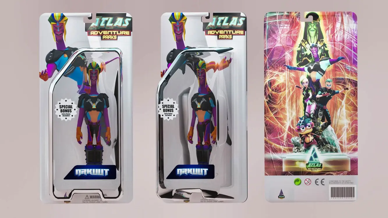 themed product design for attractions  <br />