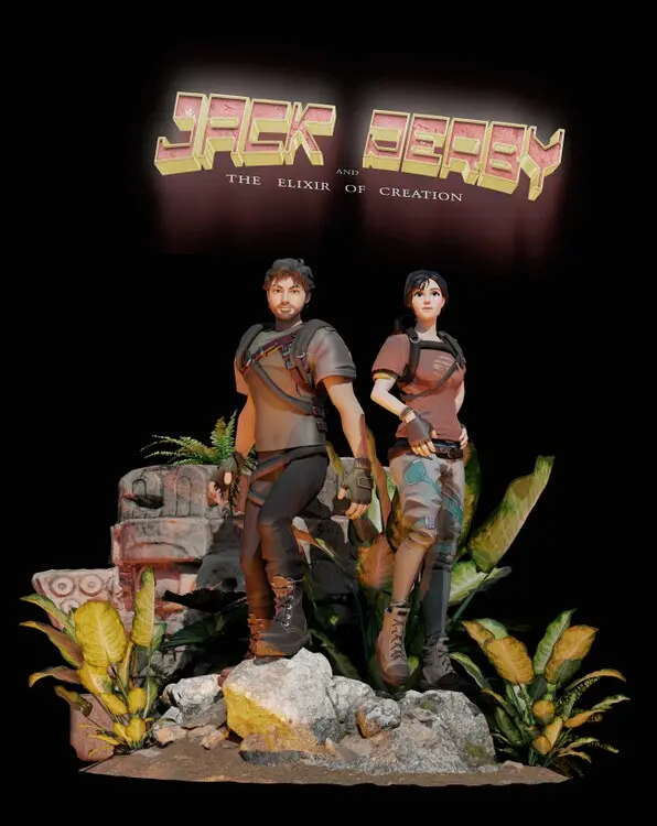 interactive character design for attractions  <br />