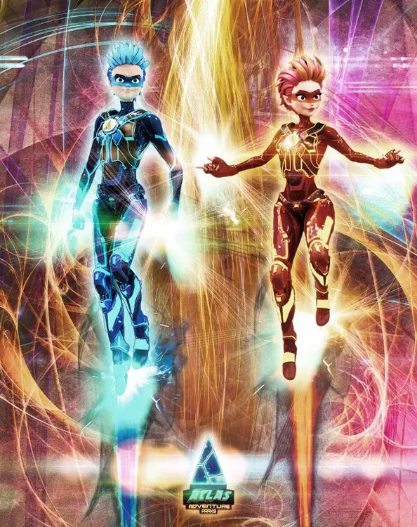 character branding for theme parks  <br />