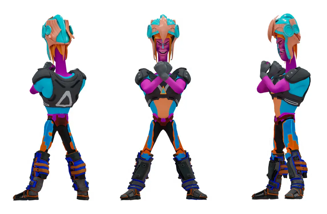 character design for amusement attractions  <br />