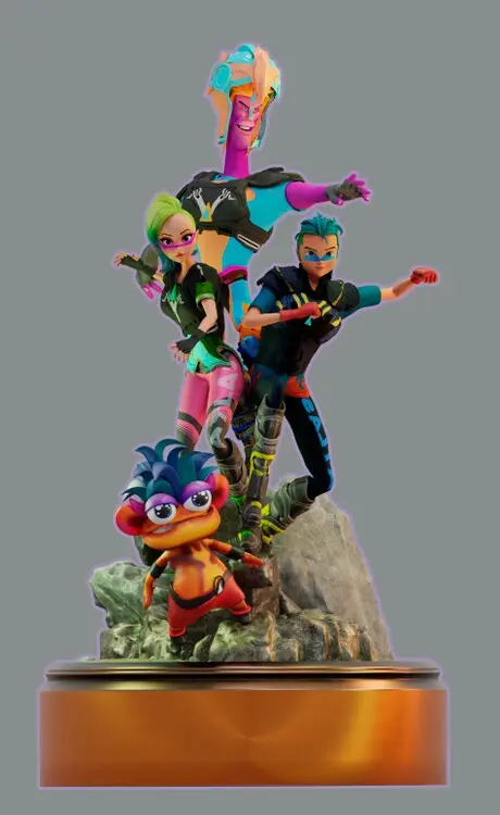 character branding for theme parks  <br />