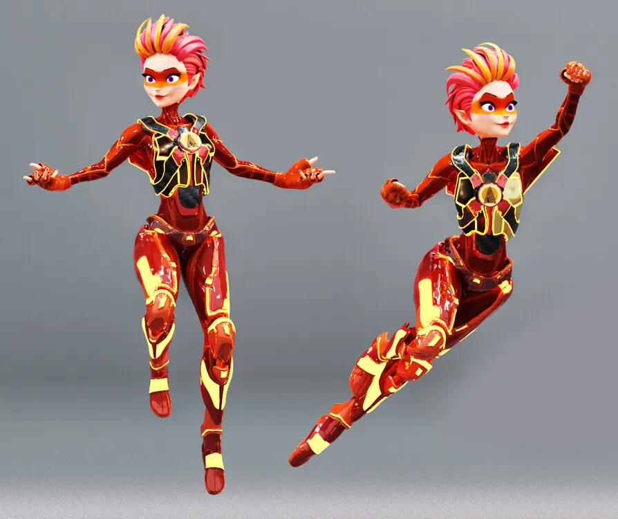 park identity through custom characters  <br />