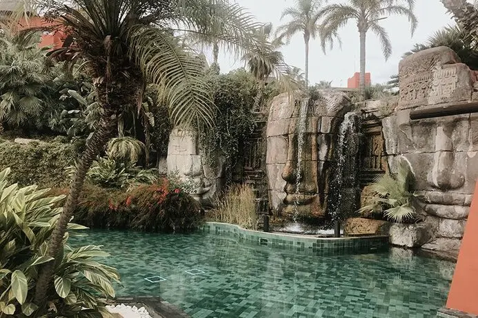 Barceló Asia Gardens artistic theming  <br />