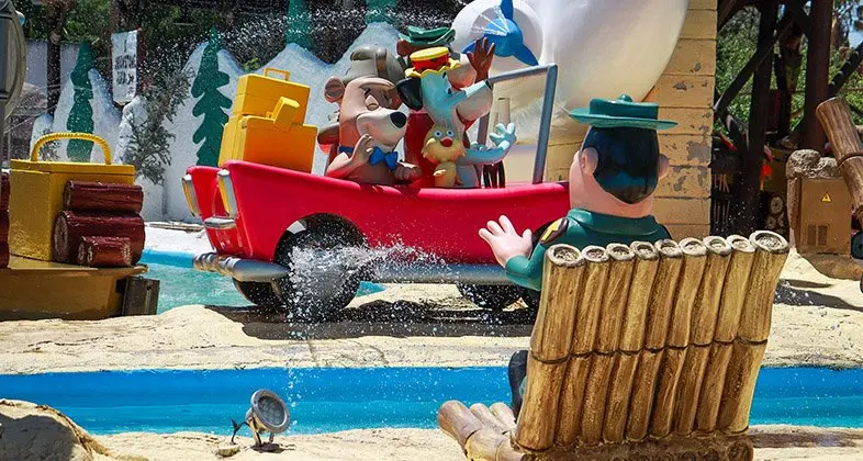 scenic design for Warner attractions  <br />