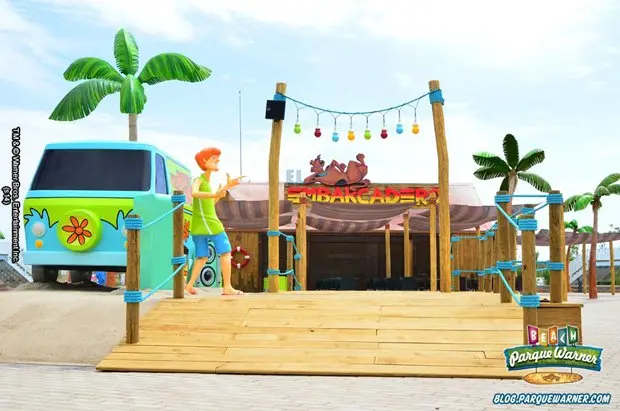 design of themed zones Warner Madrid  <br />