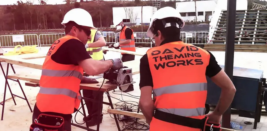 Warner Madrid ride theming and design  <br />