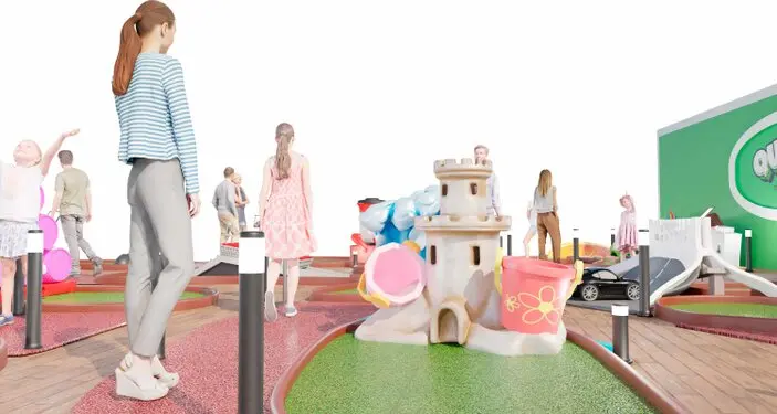 themed mini golf for hotels and resorts  