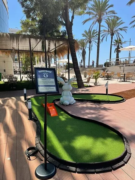 modular mini golf park design  