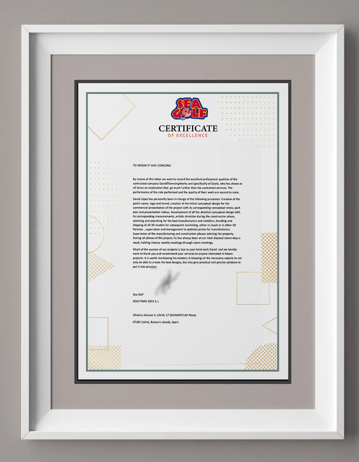 interactive glow-in-the-dark golf  