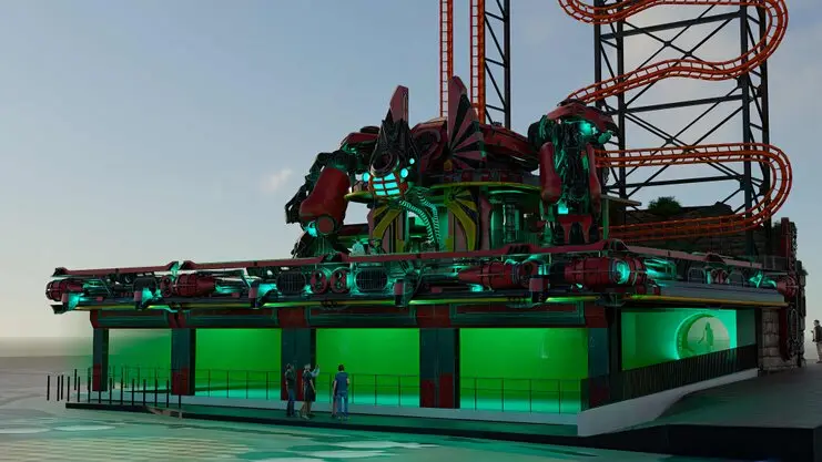 connyland design and construction connyland new roller coaster