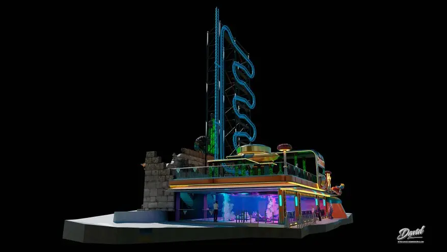 connyland theme park theme park design