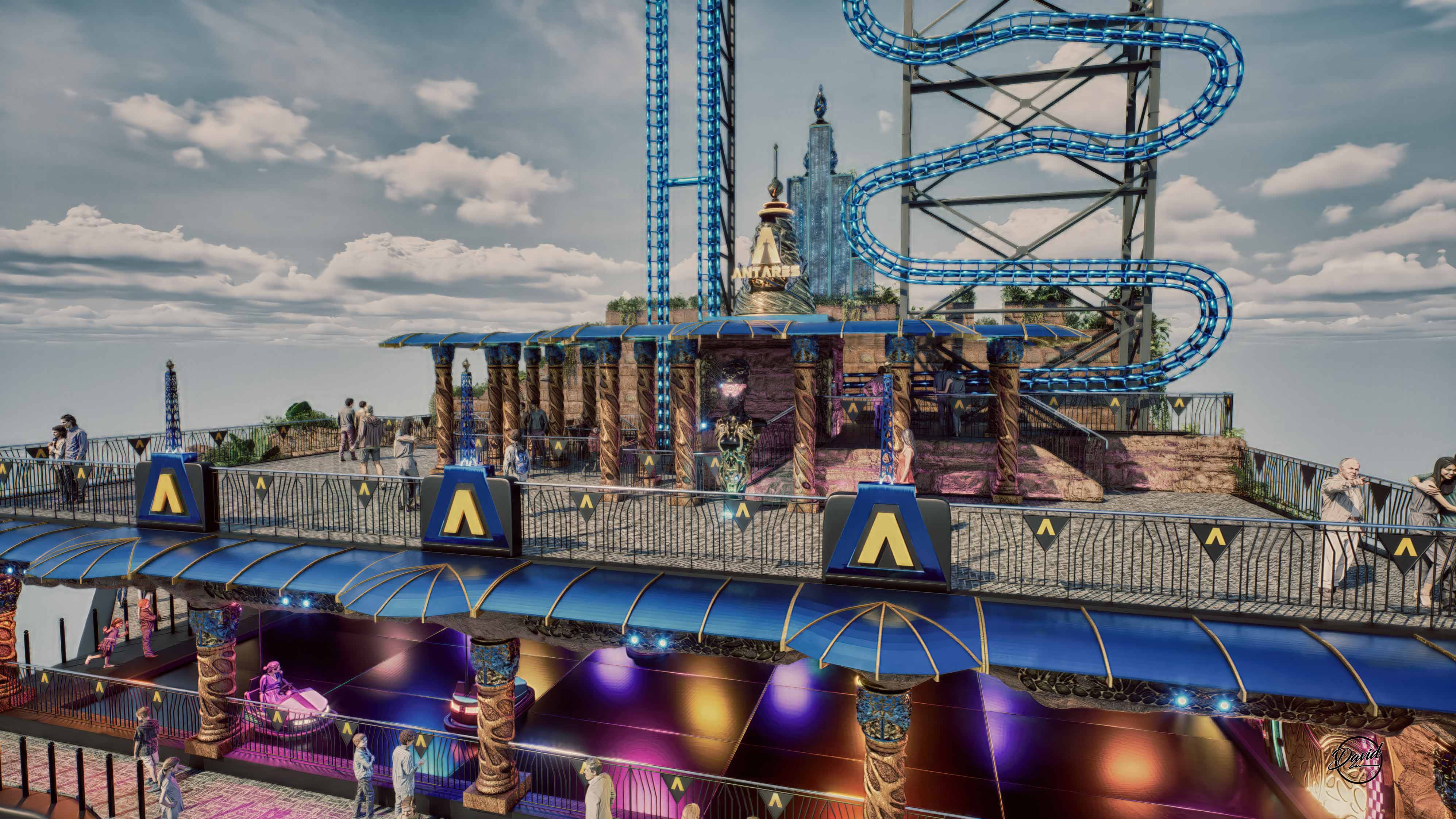 amusement park design connyland theme park