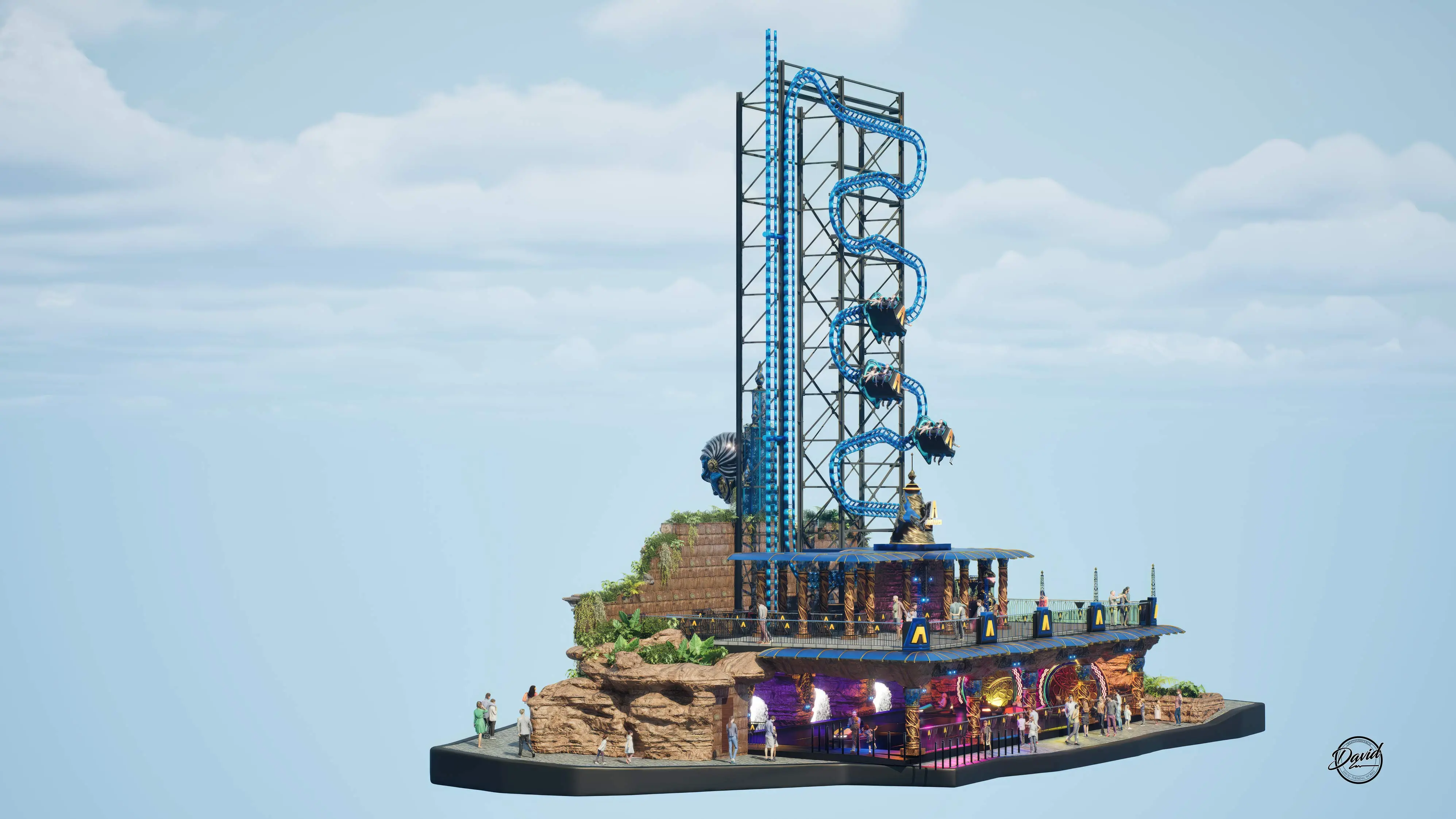 connyland theme park connyland creation david theming works