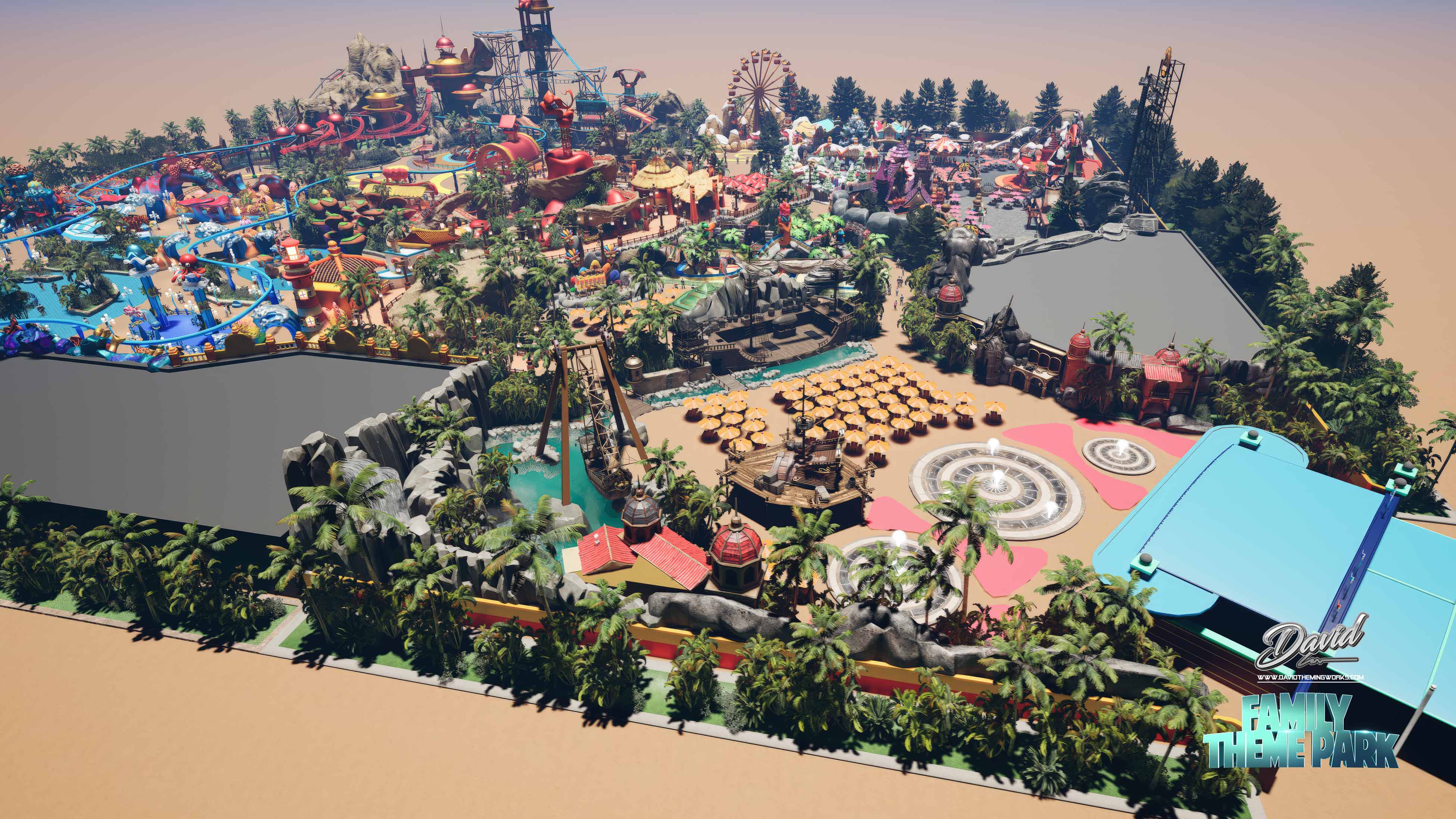 David Theming Works project development