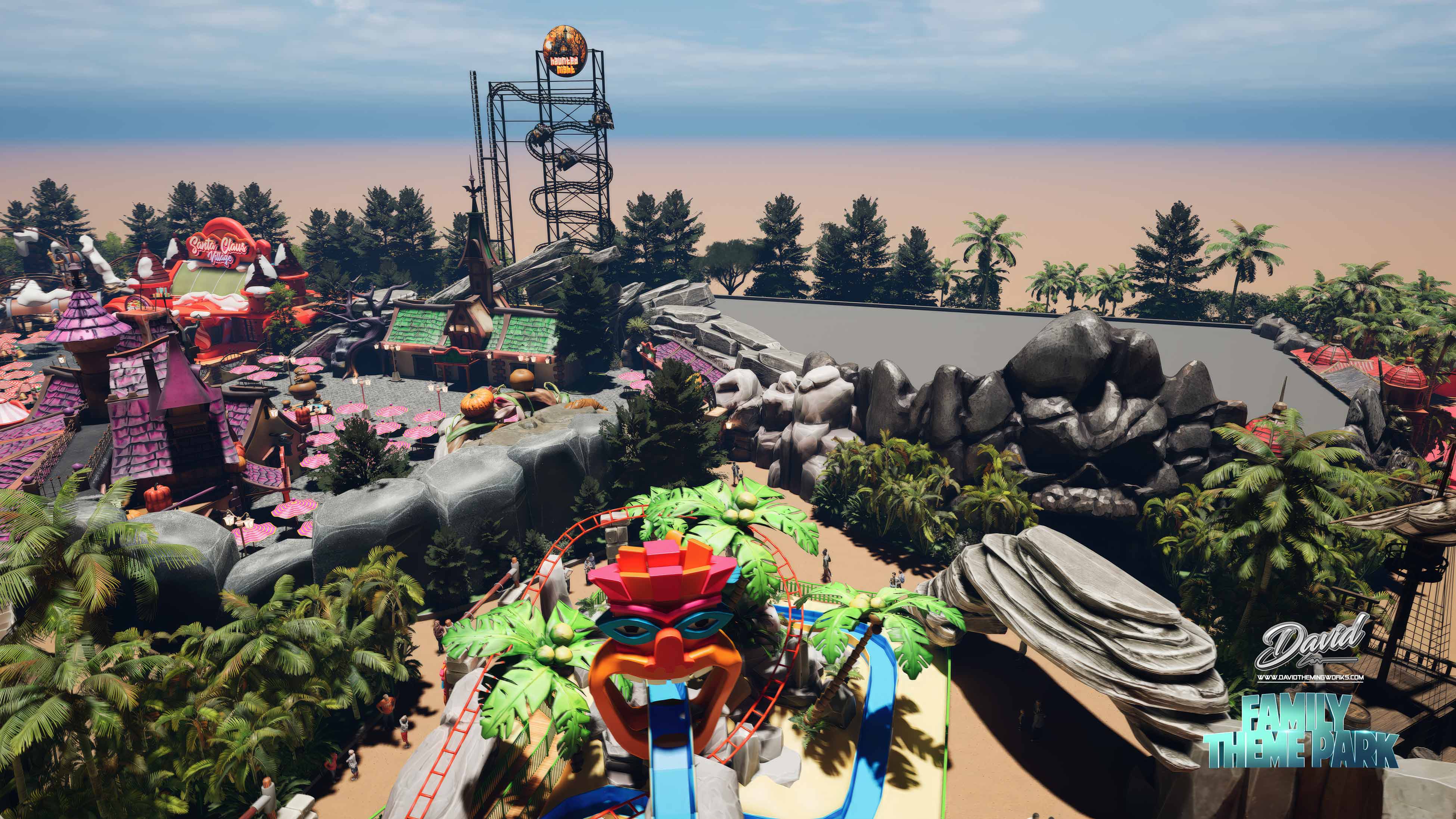 themed entertainment design park master planning