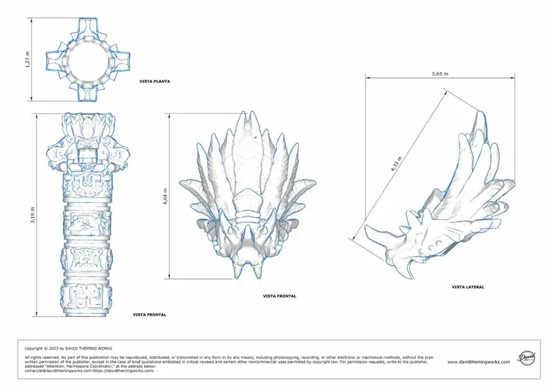 Aztec adventure golf layout mini golf park with Aztec theme