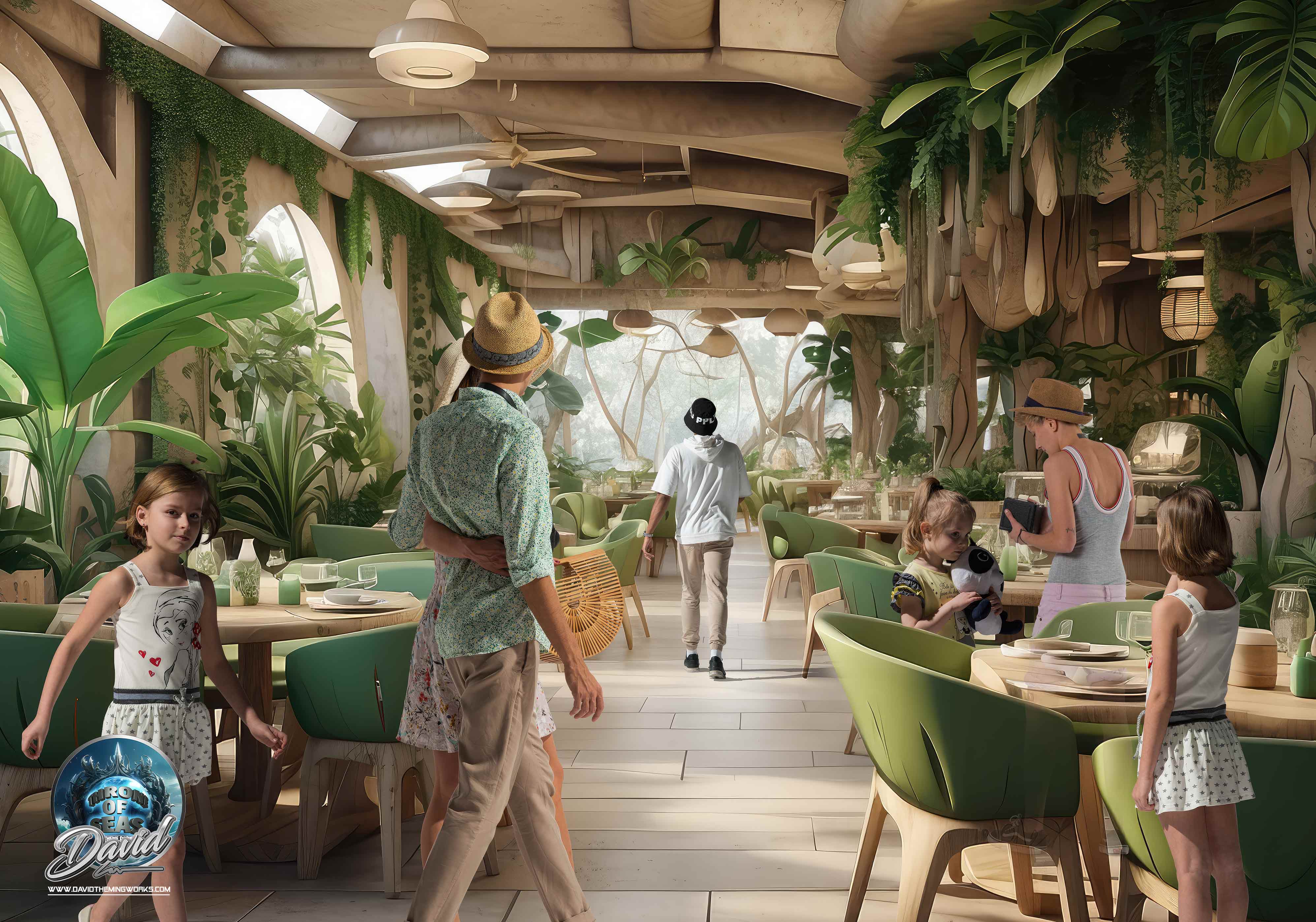 forest theme restaurant forest restaurant design