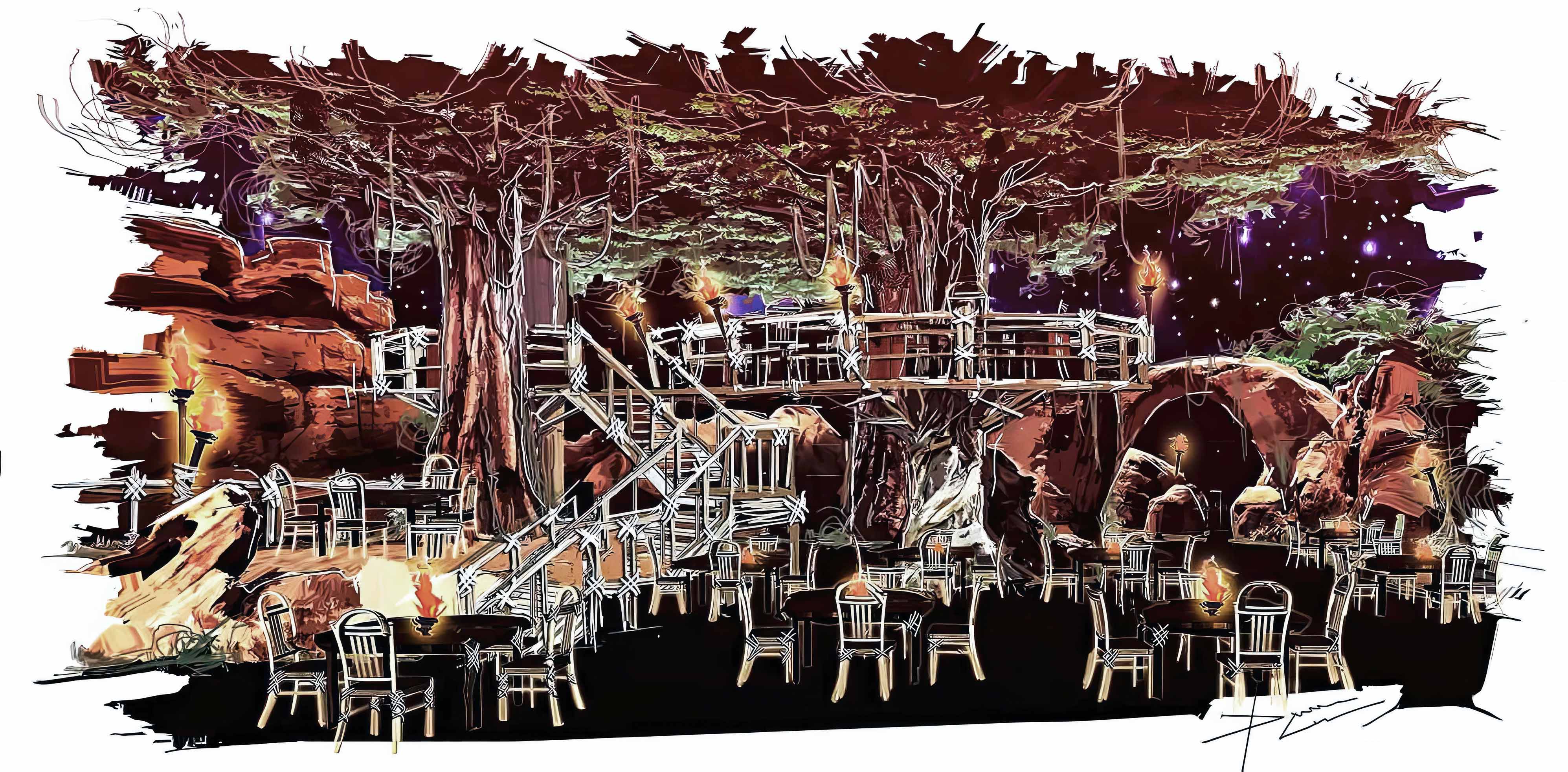 theme jungle restaurant design and construction theme jungle restaurant