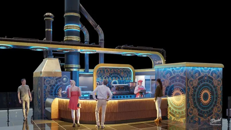 themed paintball park design, tactical field design, themed combat zones