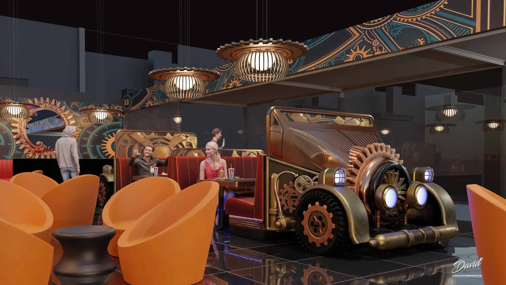 custom indoor paintball design Erbil  