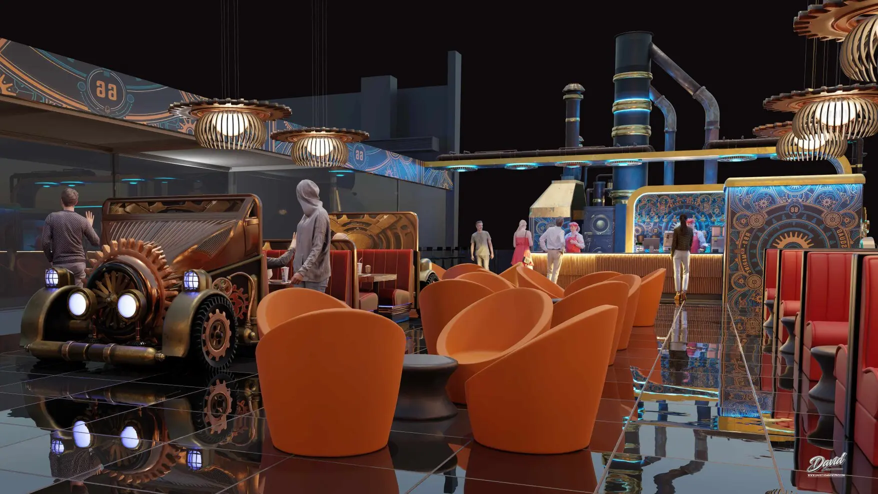 custom indoor paintball design Erbil  