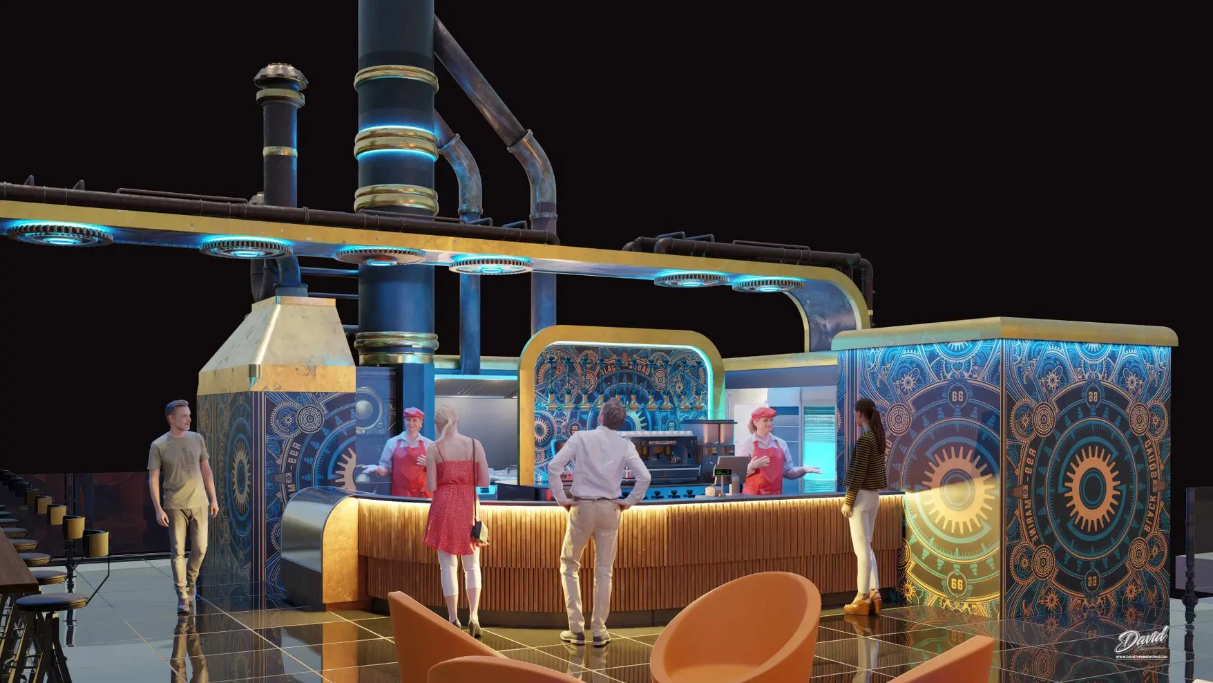 custom indoor paintball design Erbil  