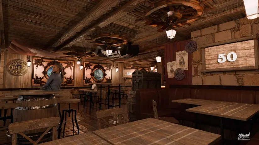 lost island minigolf interactive course elements