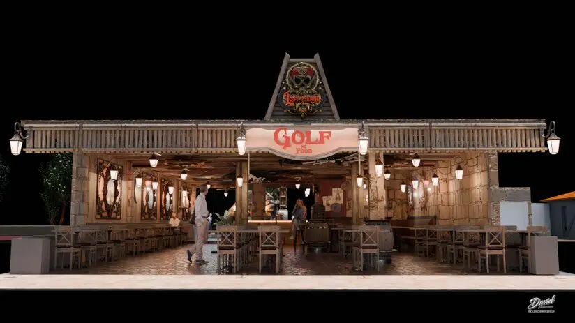 lost island minigolf adventure golf design