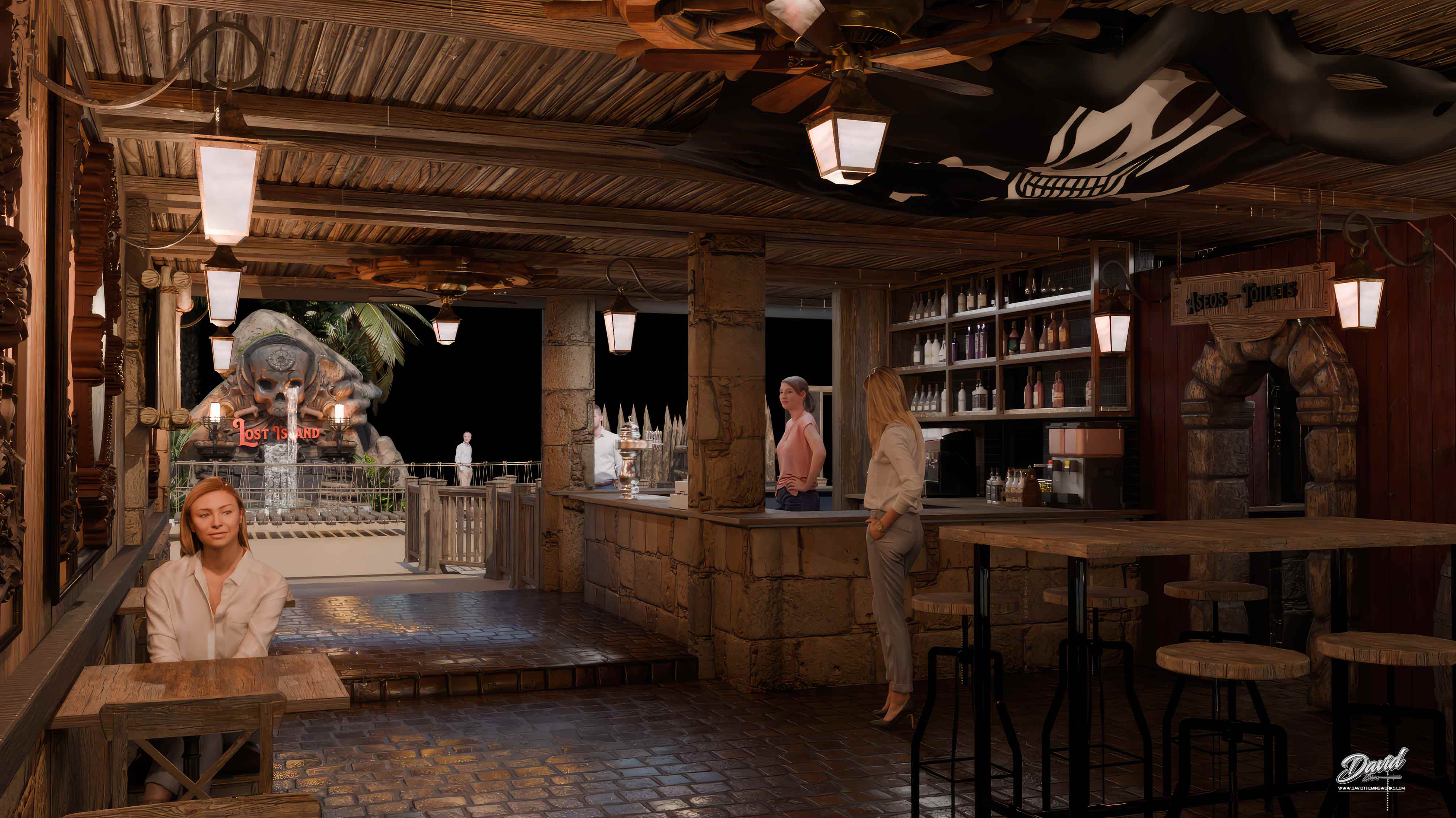 themed mini golf lost island minigolf