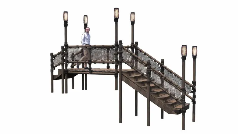 mini golf course design lost island minigolf