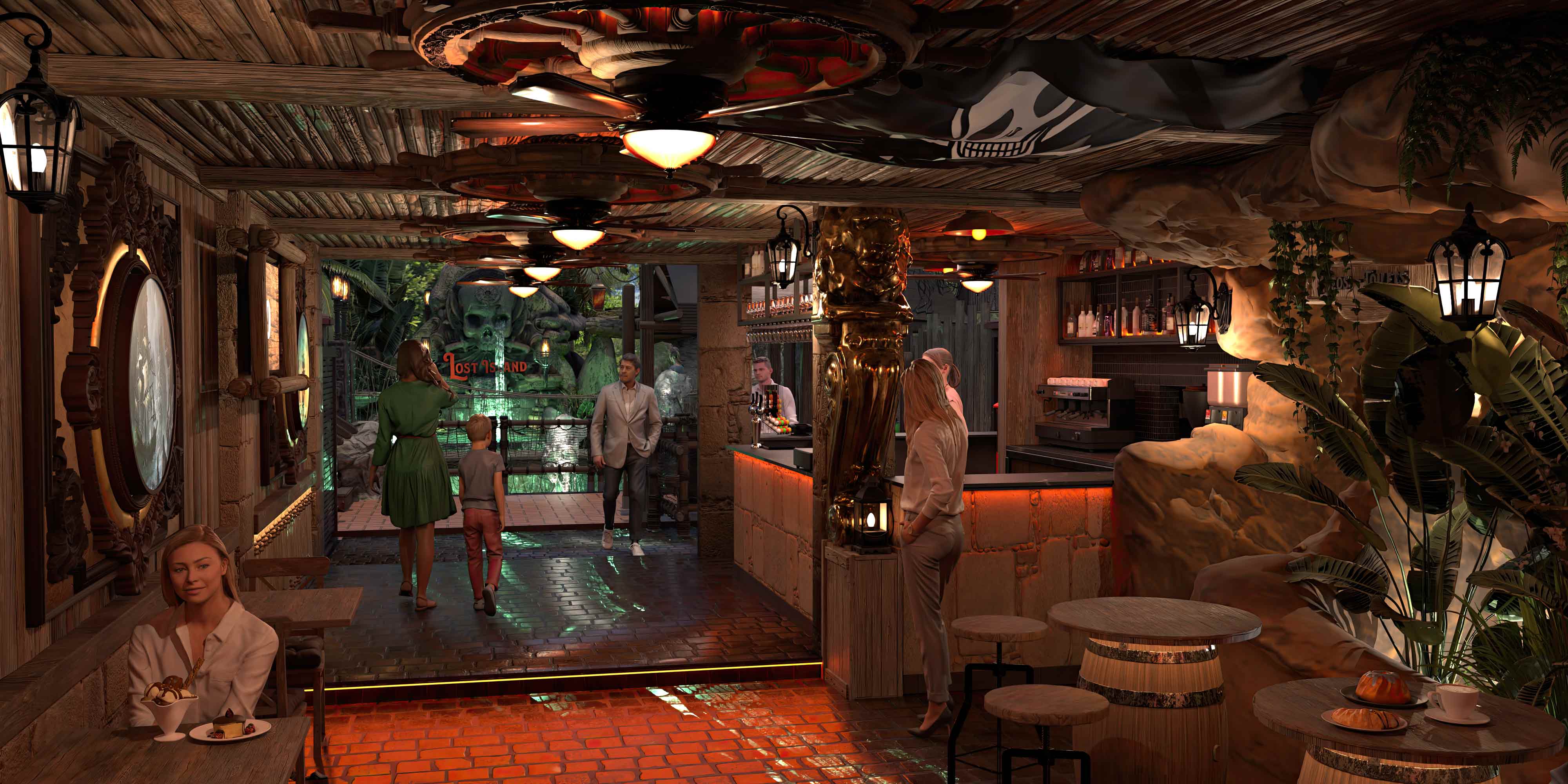 adventure golf design family entertainment design