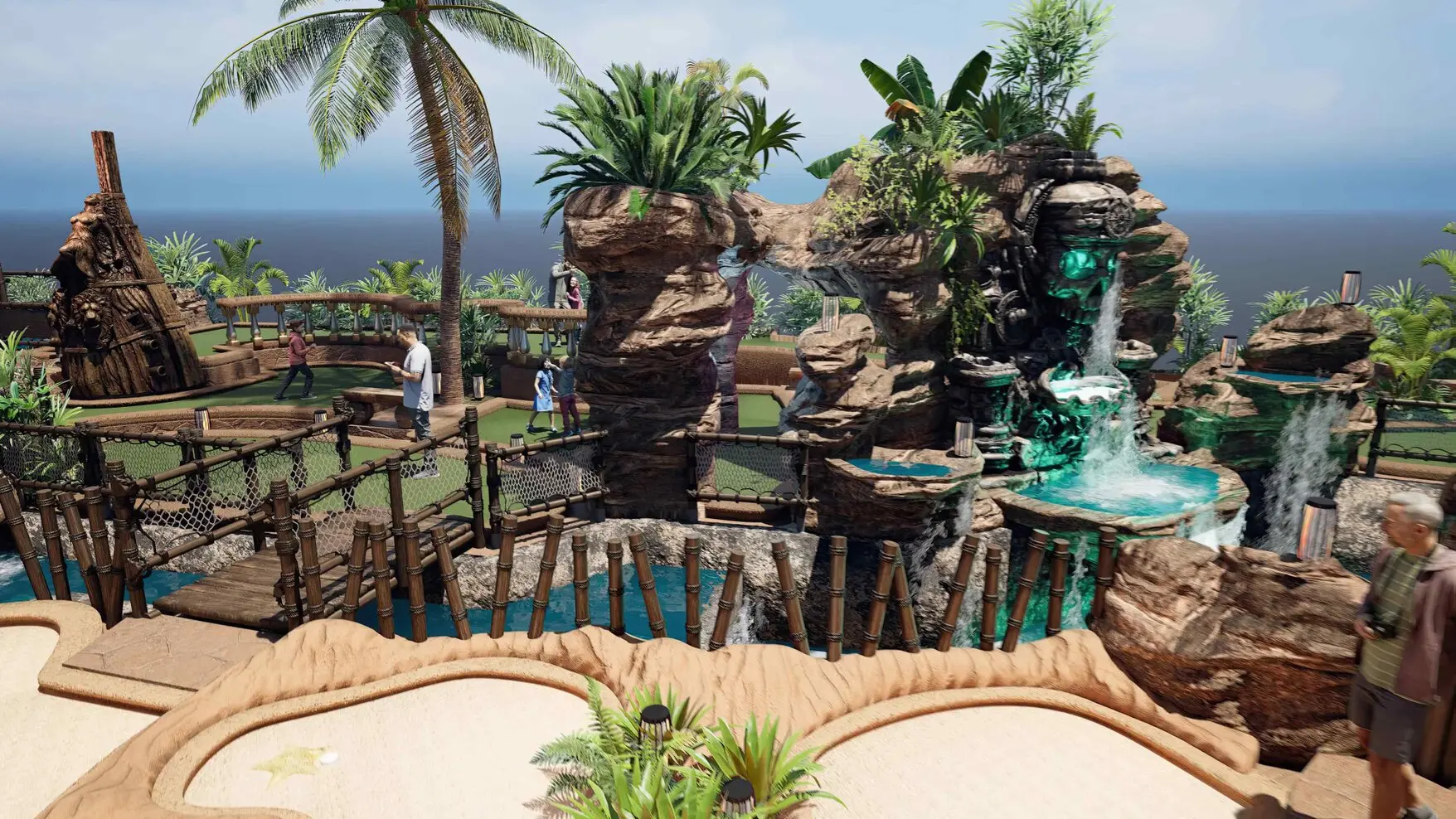 mini golf course design mini golf construction